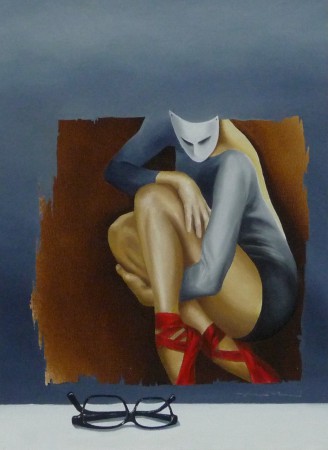 2019 - a dança e outros silêncios - 30 x 40 cm